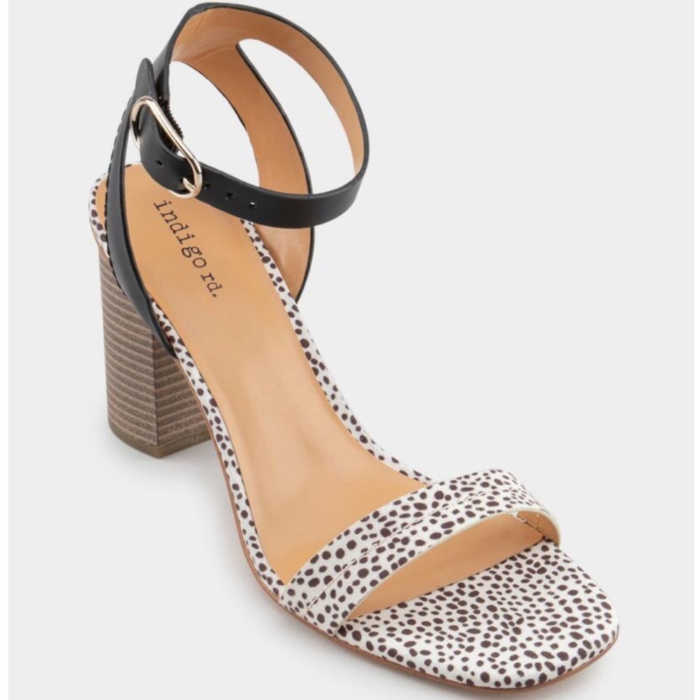 Indigo aiden block heel